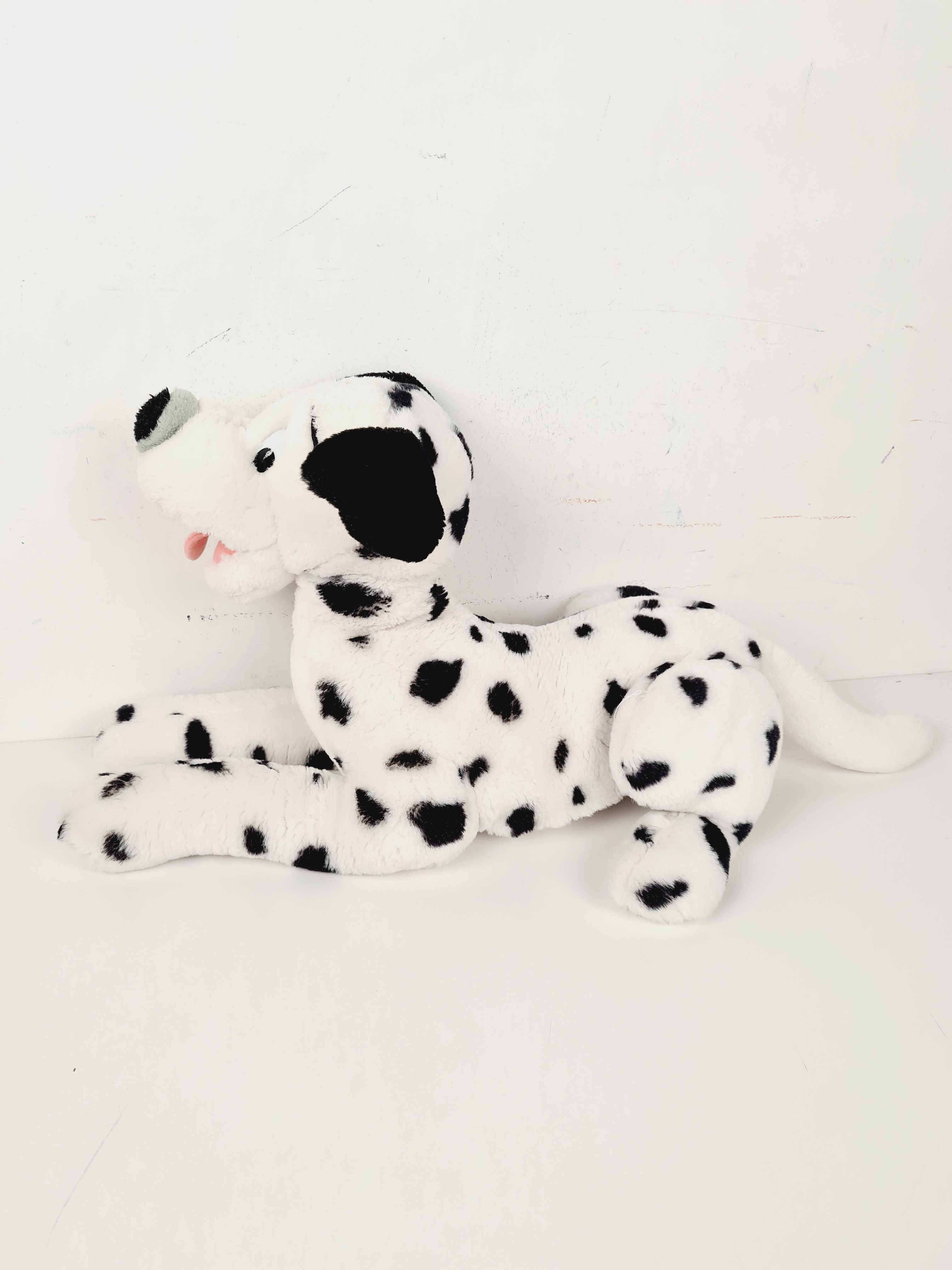 Peluche - Pongo Disney noir et blanc - 45cm Bon état - Vue 3 - 